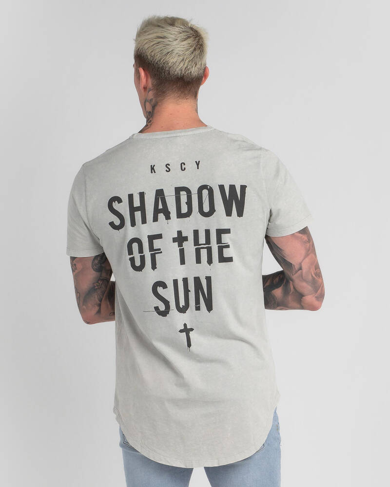 Kiss Chacey Shadow Of The Sun Dual Curved T-Shirt for Mens
