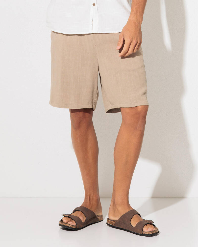 Skylark Terra Elastic Waist Shorts for Mens