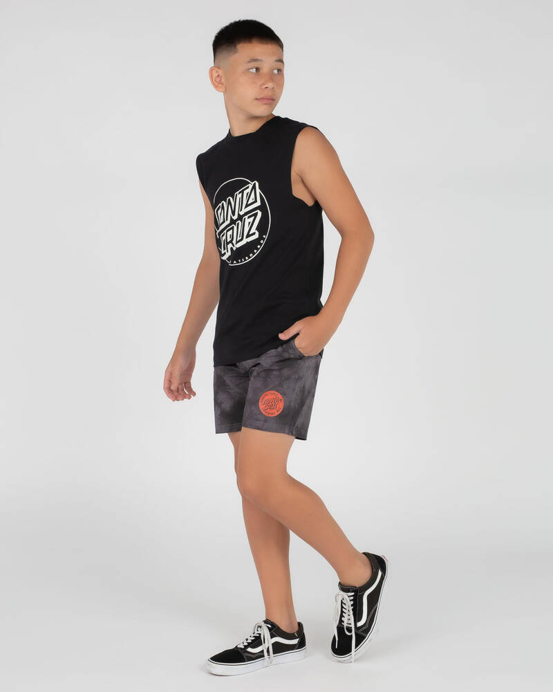 Santa Cruz Boys' Original Dot Shorts for Mens