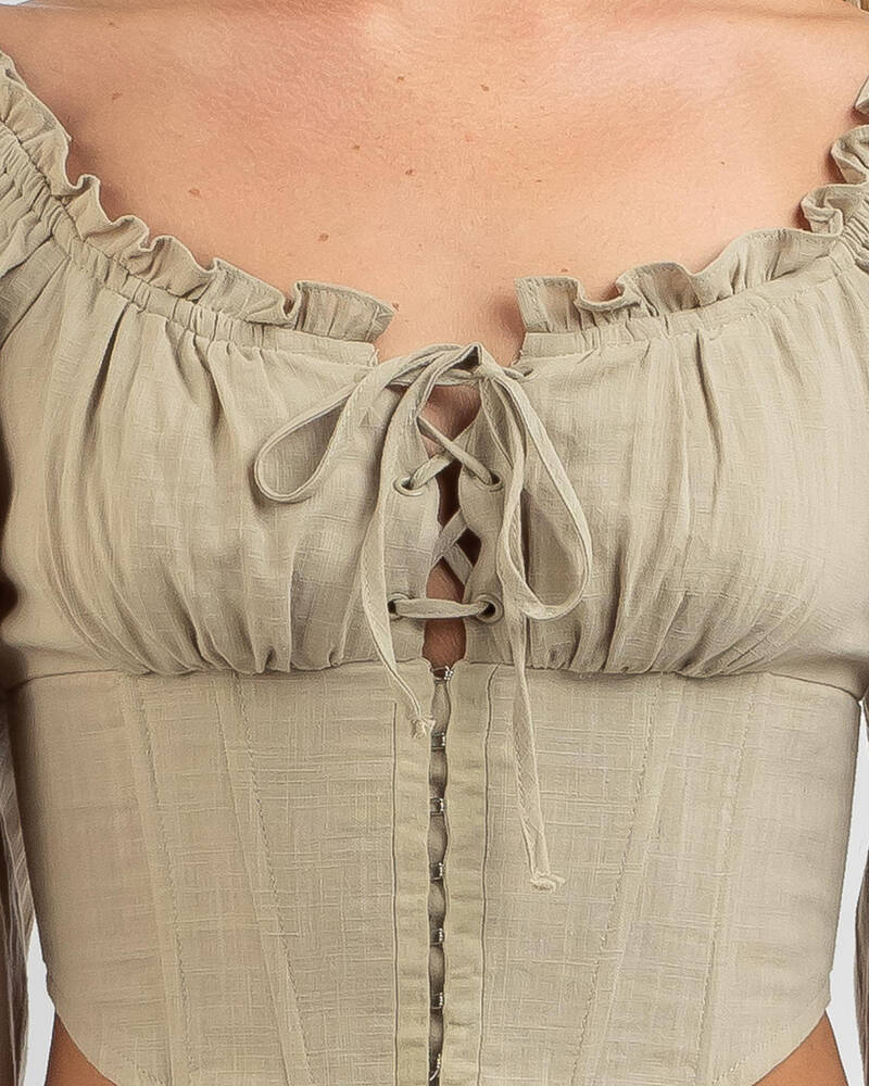 Mooloola Zelda Corset Top for Womens