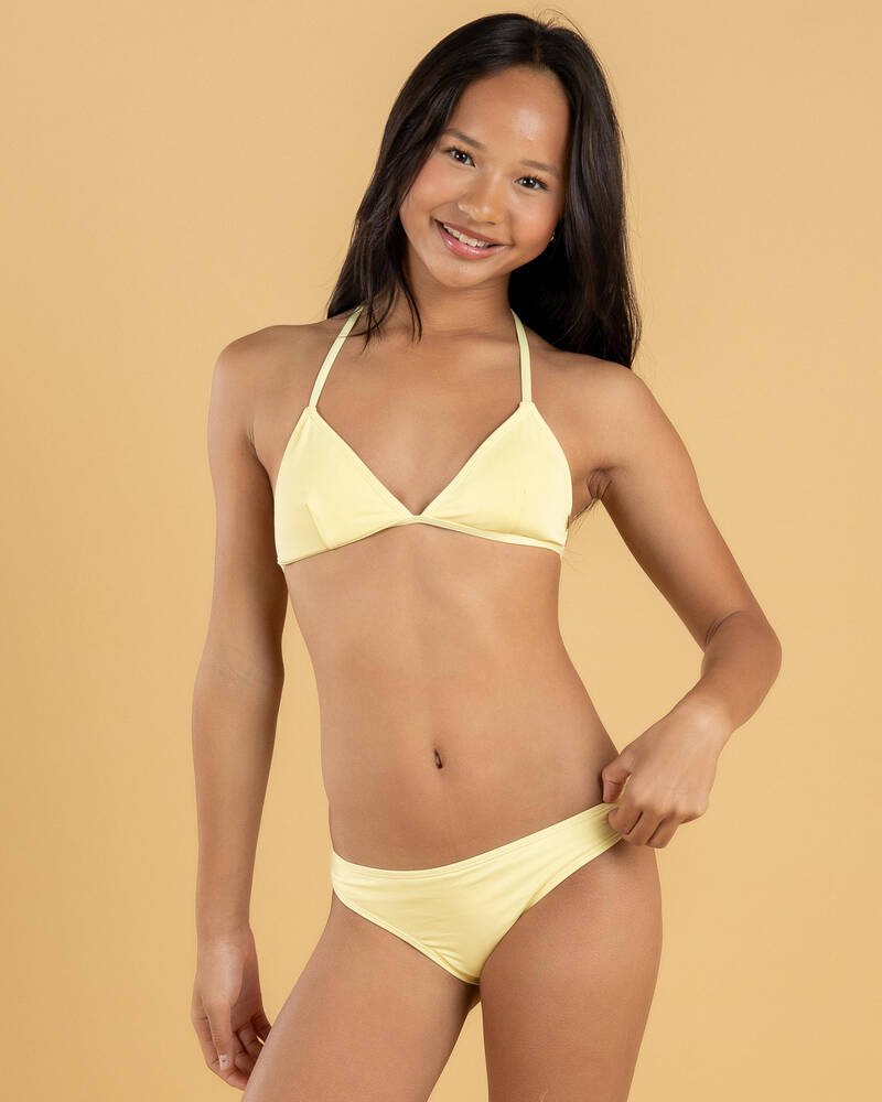 Topanga Girls' Coco Fixed Triangle Bikini Set for Womens