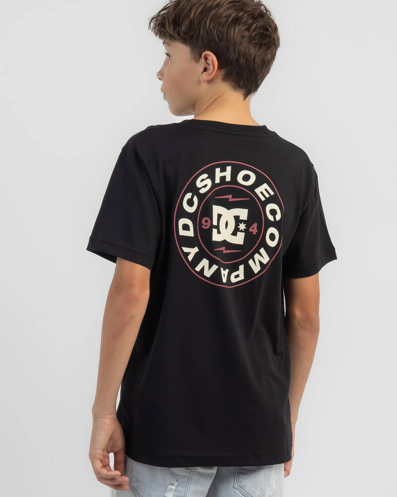 DC Shoes Boys' Connect Short Sleeve Shirt for Mens