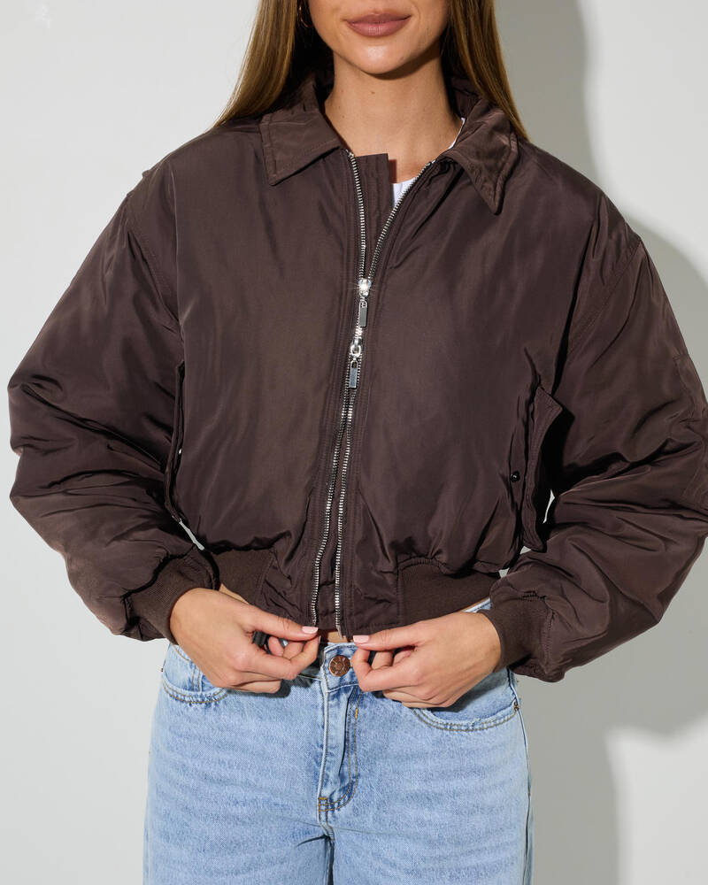 Ava And Ever Status Bomber Jacket for Womens