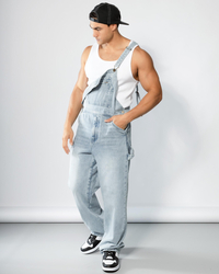 Lucid Dynamo Denim Overalls for Mens image number null