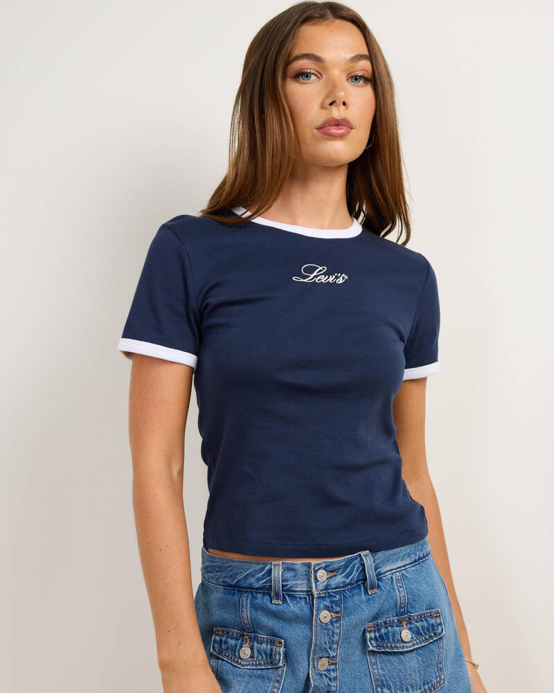 Levi's Graphic Ringer Rickie T-Shirt for Womens