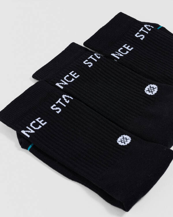 Stance Origin Crew Socks 3 Pack for Mens