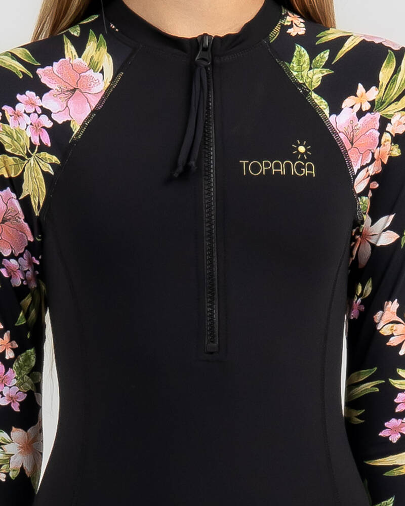 Topanga Girls' Poppy Long Sleeve Surfsuit for Womens