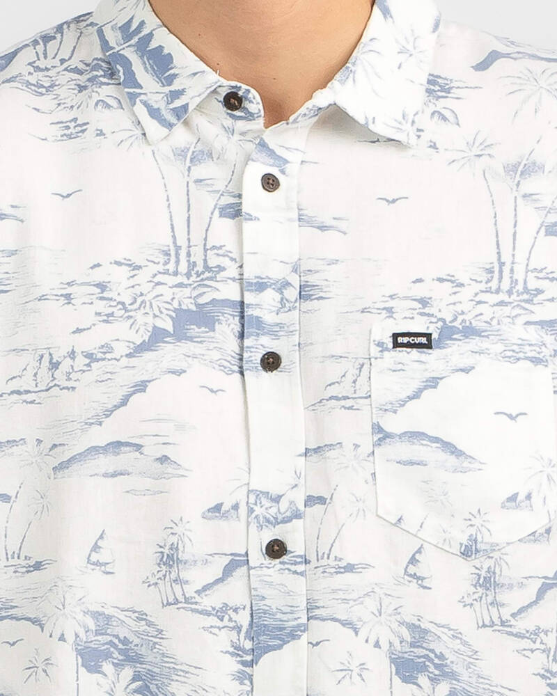 Regular Fit Short Sleeve Shirt - Ripples