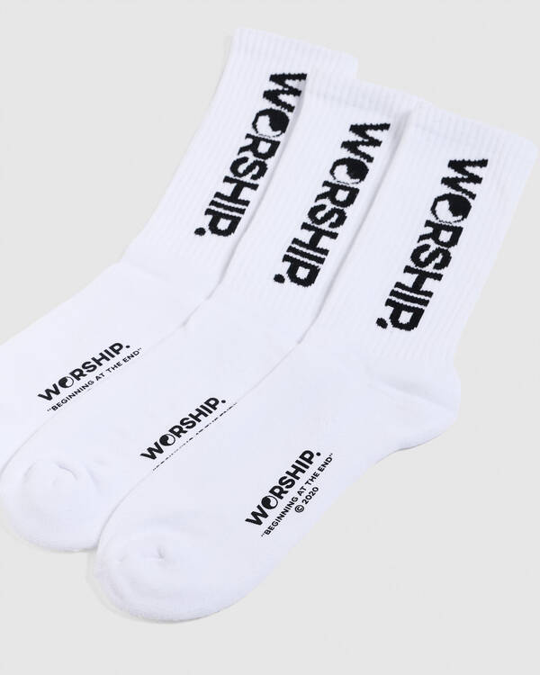 Worship Supplies Core Socks 3 Pack for Mens