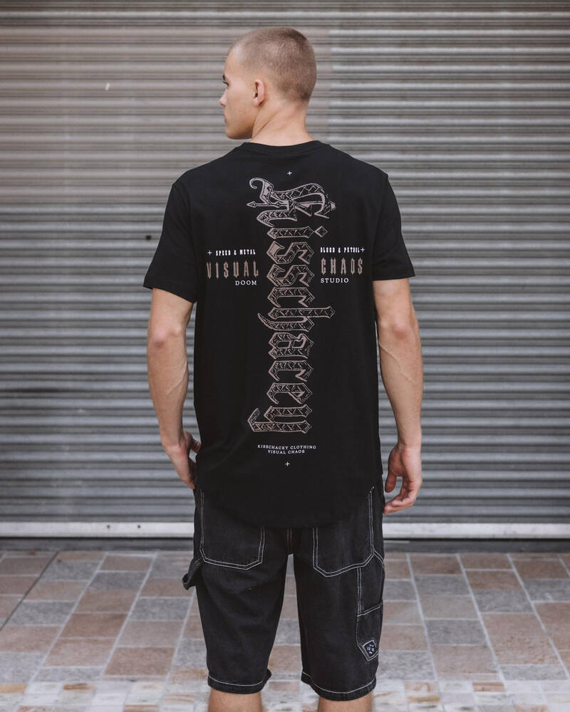 Kiss Chacey Recoil Dual Curved T-Shirt for Mens