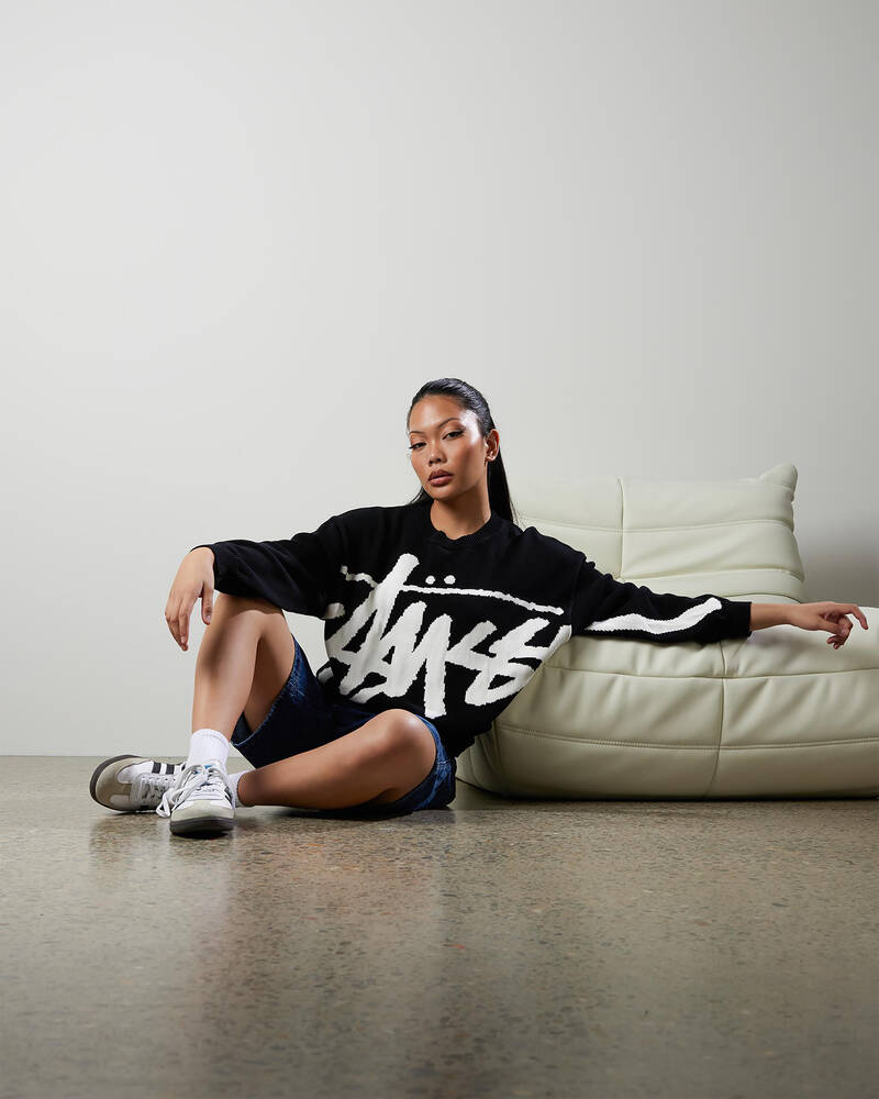 Stussy Stock Knit Sweatshirt for Mens