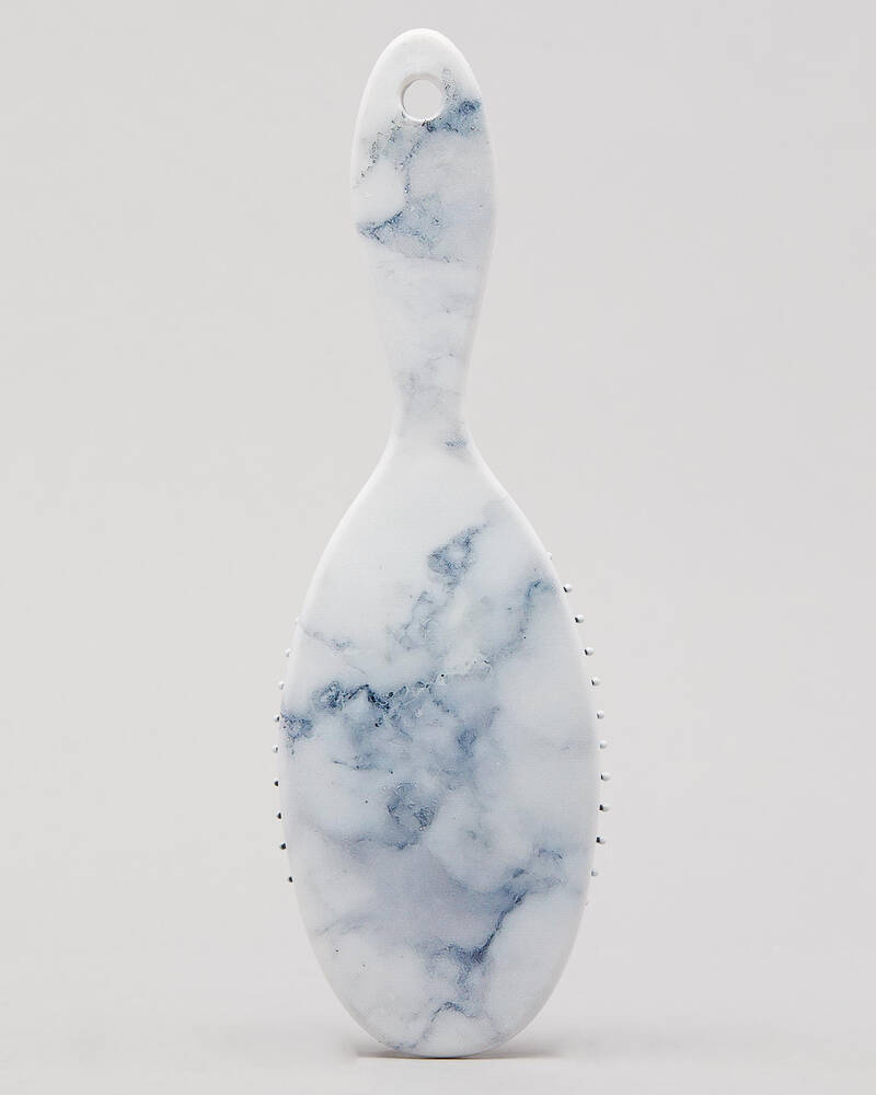 Karyn In LA Marble Cushion Oval Hair Brush for Womens