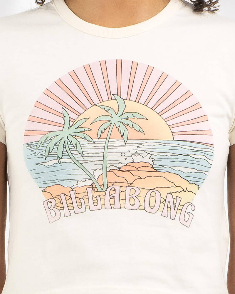 Billabong Beach Stunner Baby Tee for Womens