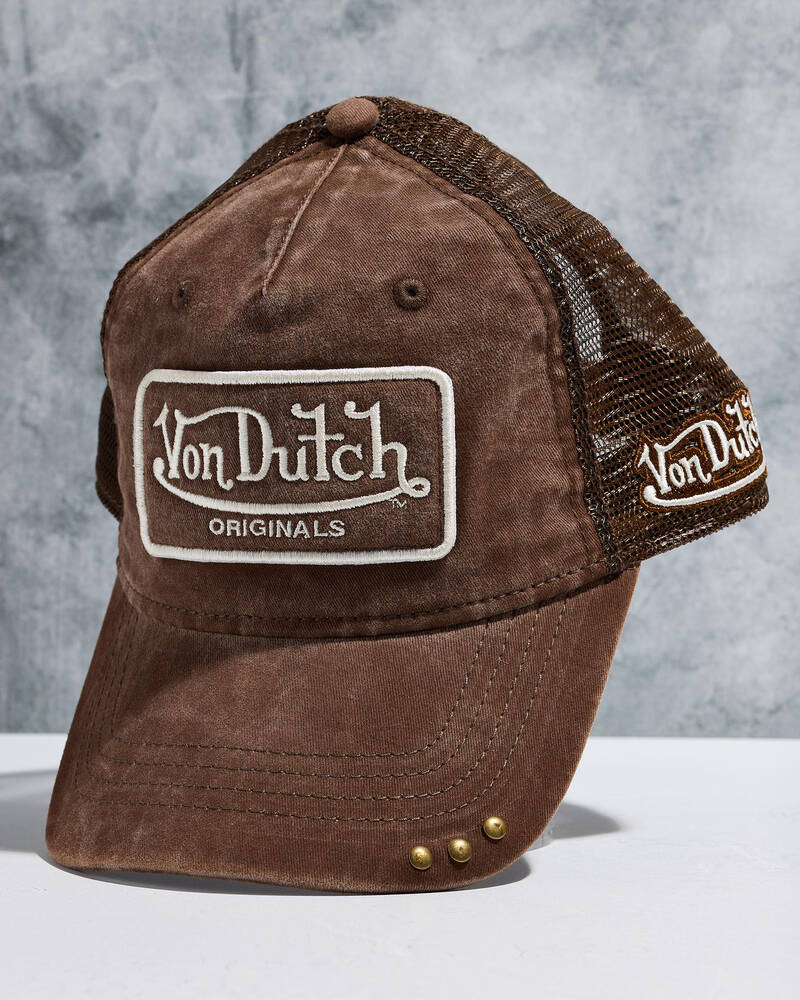 Von Dutch VD Originals Super Patch Trucker Cap for Mens