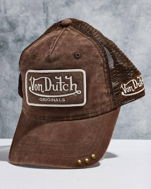 Von Dutch VD Originals Super Patch Trucker Cap for Mens