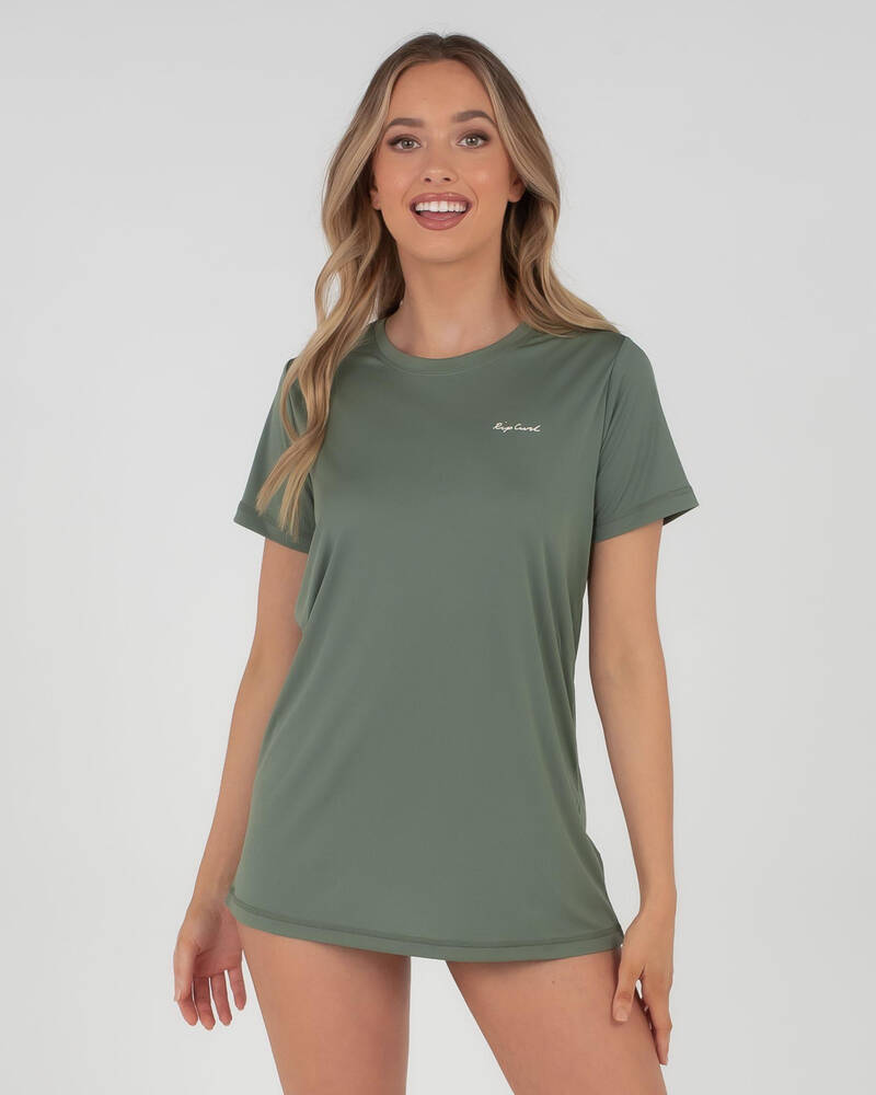 Rip Curl Tropic Sol Short Sleeve Rash Vest for Womens