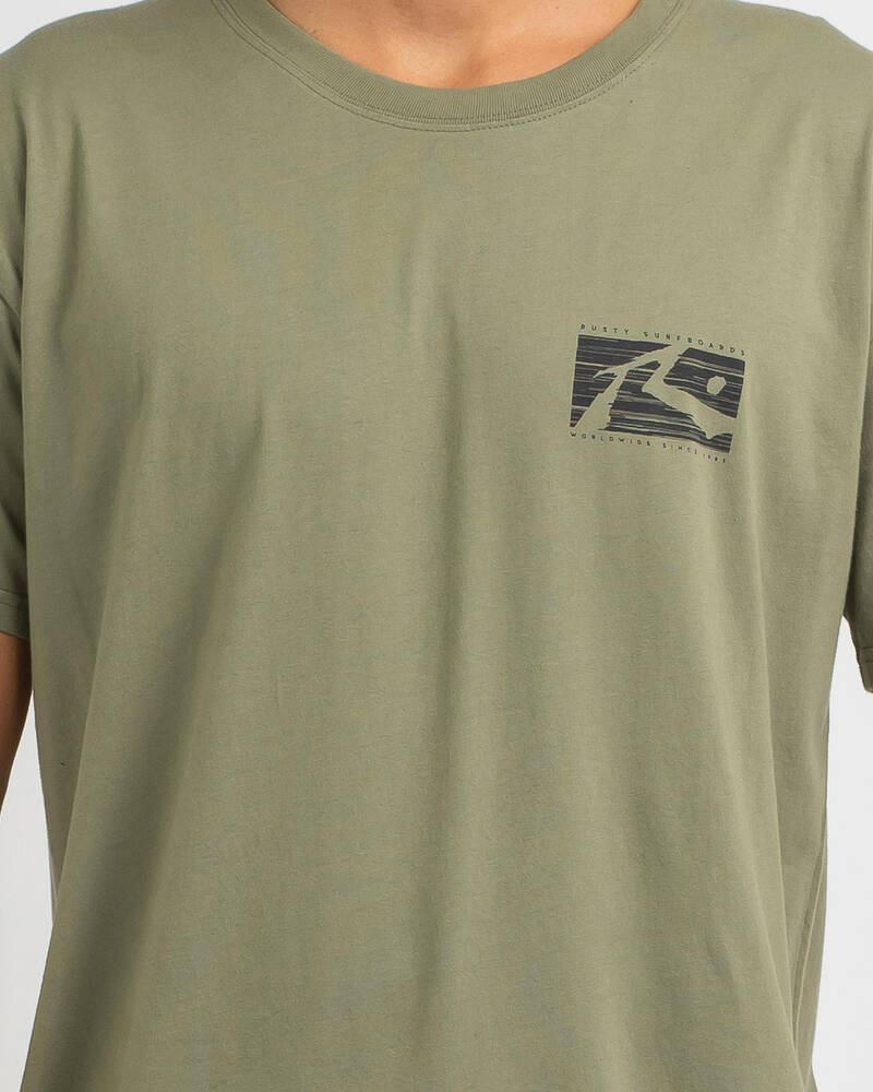 Rusty R Dot T-Shirt for Mens