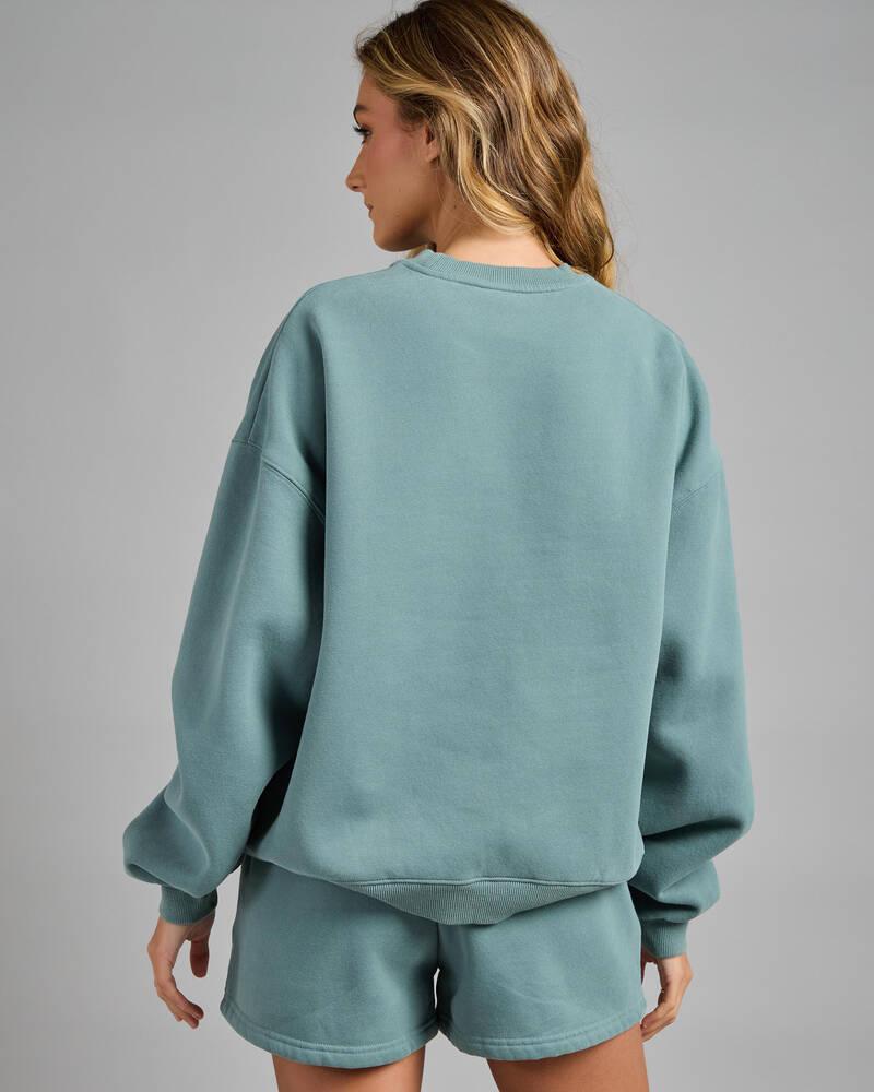 Rhythm Logo Crewneck Sweatshirt for Womens