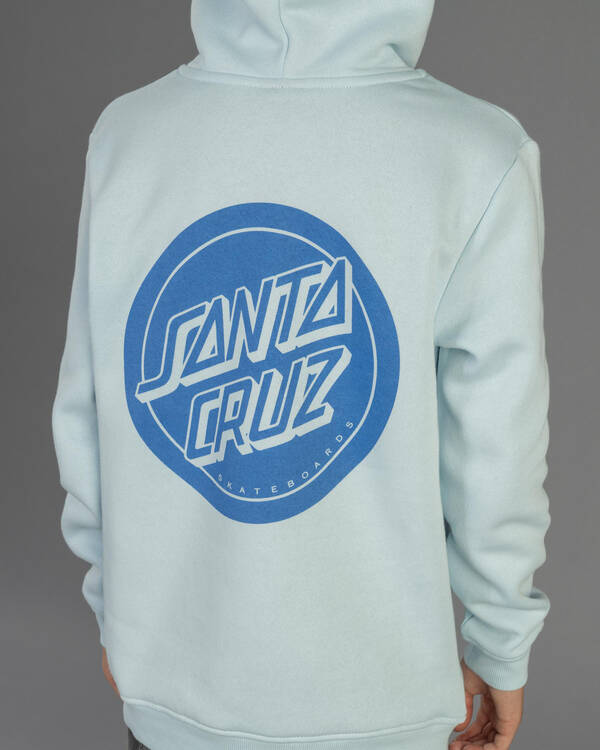 Santa Cruz Boys' Reverse Dot Mono Hoodie for Mens