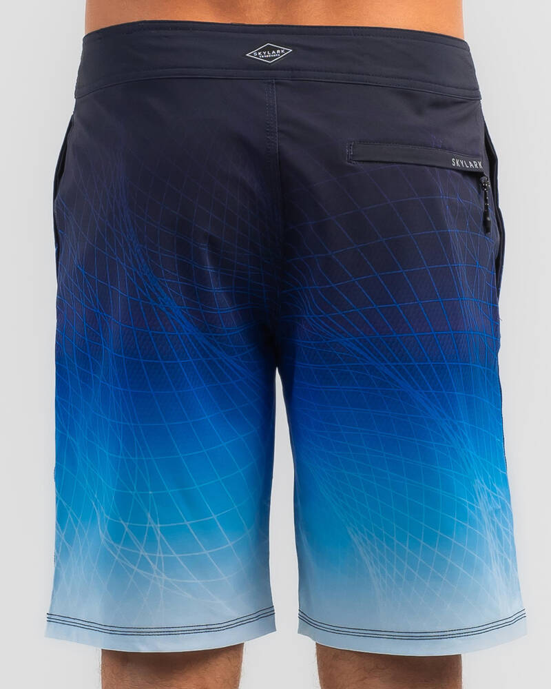 Skylark Detected Board Shorts for Mens