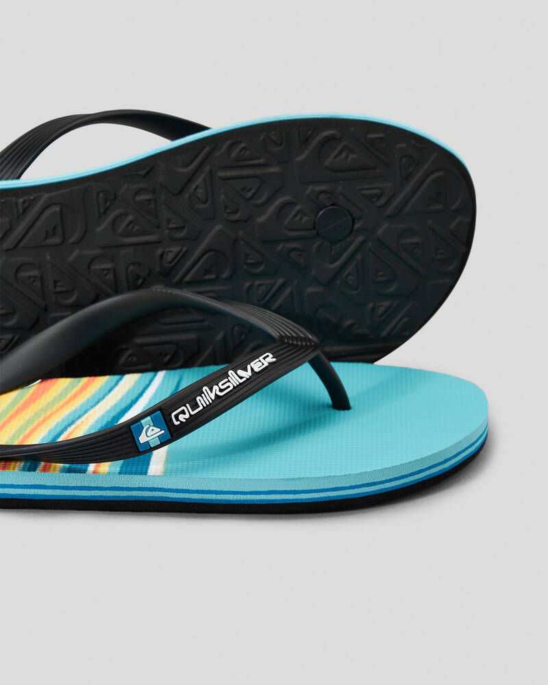 Quiksilver Molokai Airbrushed Thongs for Mens