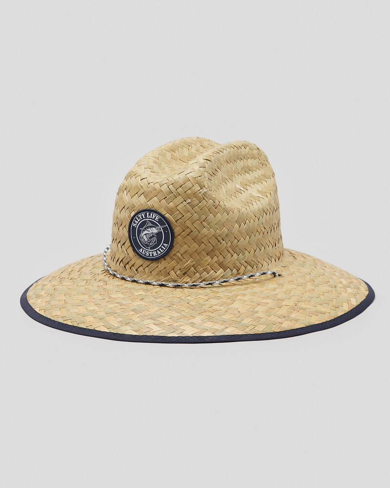 Salty Life Trawler Straw Hat for Mens