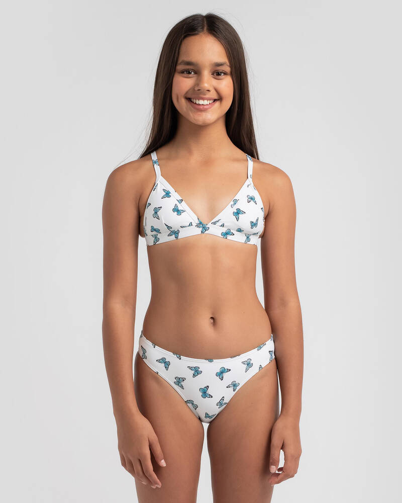 Topanga Girls' Butterfly Triangle Bikini Set for Womens