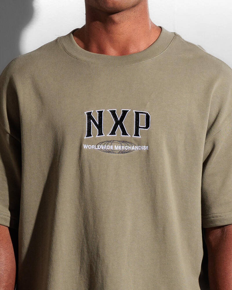 Nena & Pasadena Khaor Loopback Raport T-Shirt for Mens