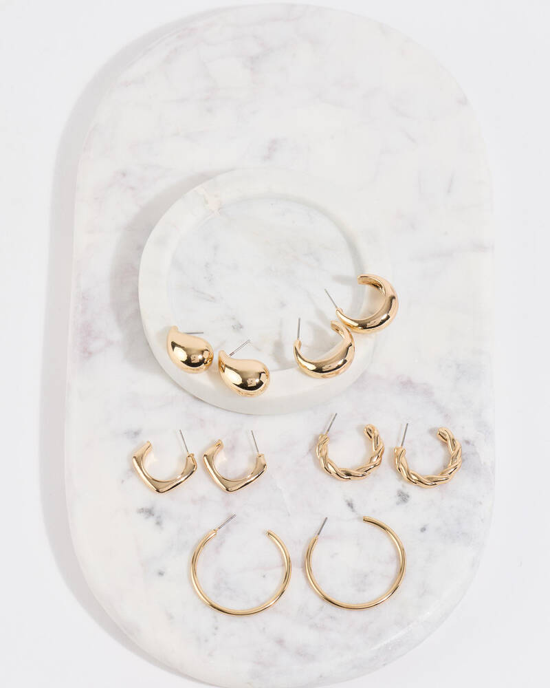 Karyn In LA Carolyn Earring Pack for Womens