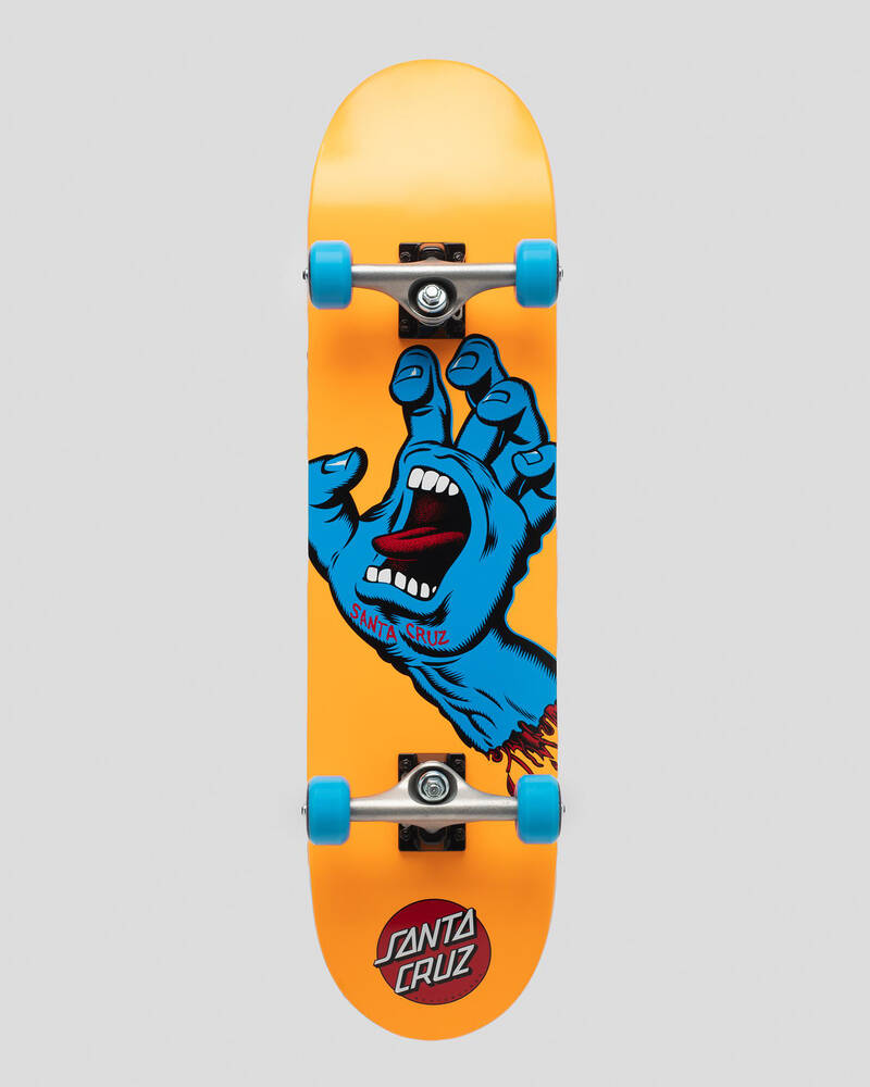 Santa Cruz Screaming Hand Mid 7.8" Complete Skateboard for Unisex
