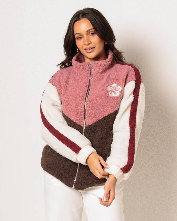 Mooloola Bloomtide Teddy Jacket for Womens