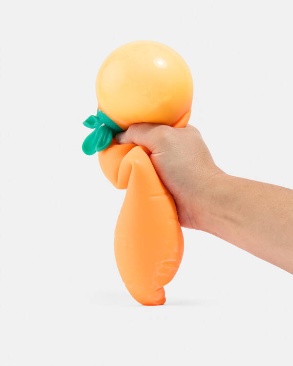 Get It Now Large Carrot 30cm Squishy Fidget Toy for Unisex