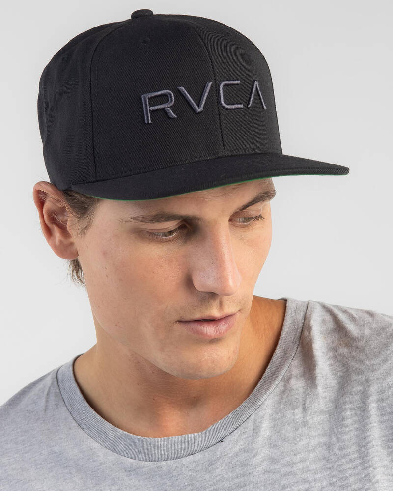 RVCA Twill Snapback II Cap for Mens