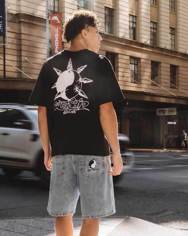 Worship Supplies Spiker Big Dawg Jean Shorts for Mens