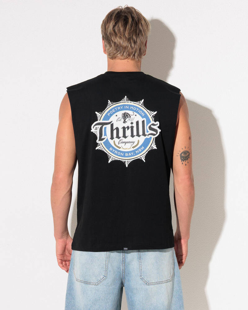 Thrills Twist Off Merch Muscle Tank for Mens