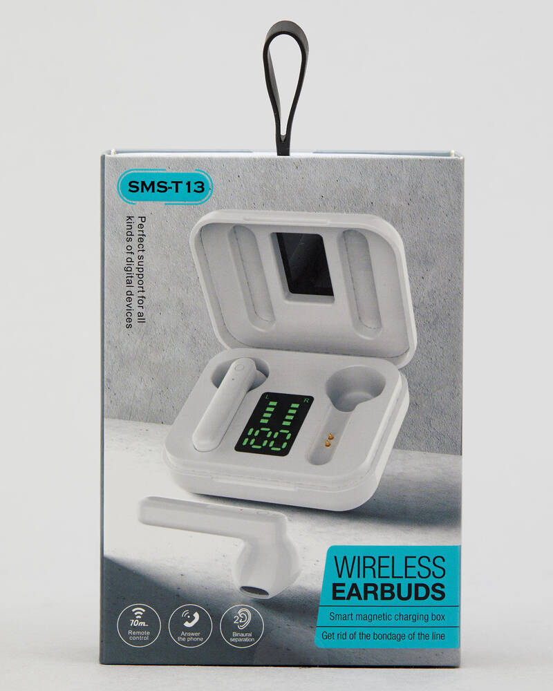Get It Now Digital display Wireless Earbuds Headphones for Unisex