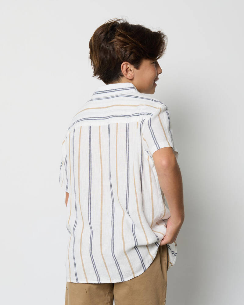 Skylark Boys' Resort Short Sleeve Shirt for Mens