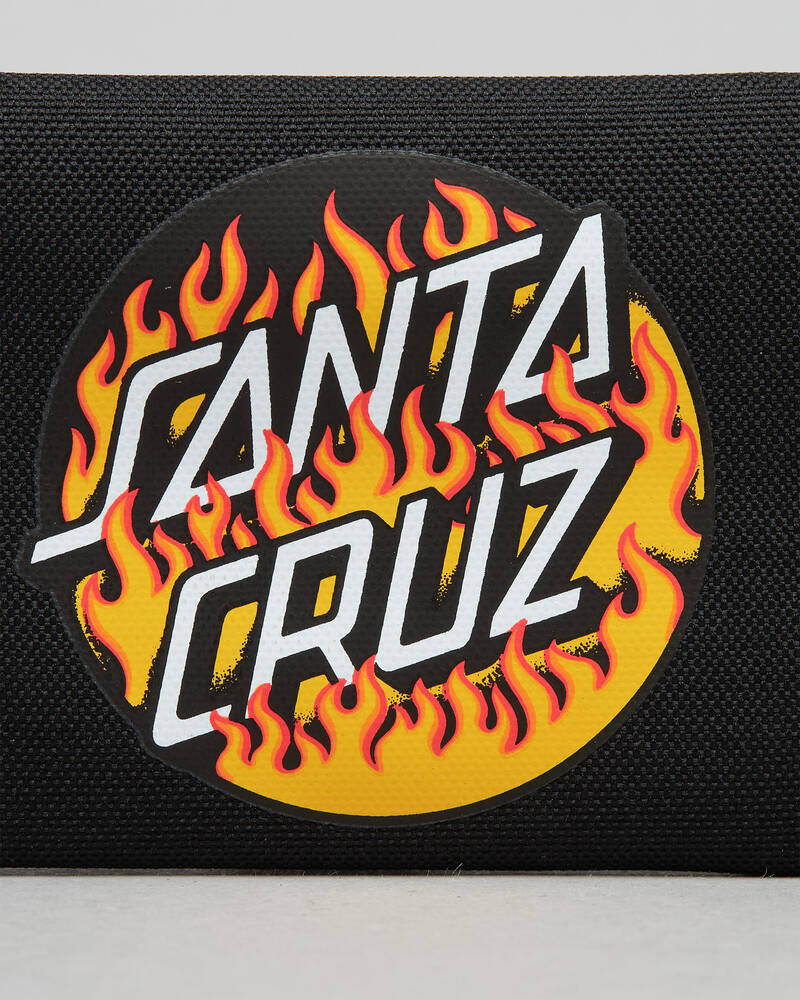 Santa Cruz Blaze Dot Velcro Wallet for Mens