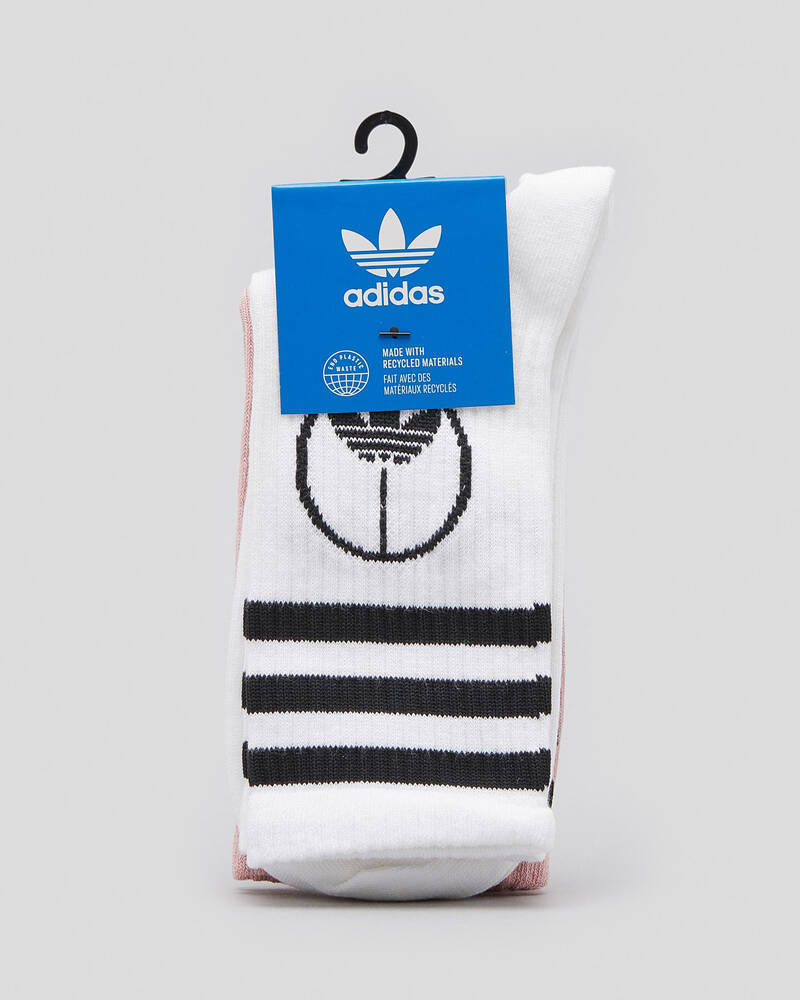 adidas Womens Young Z Crew Sock Pack for Womens