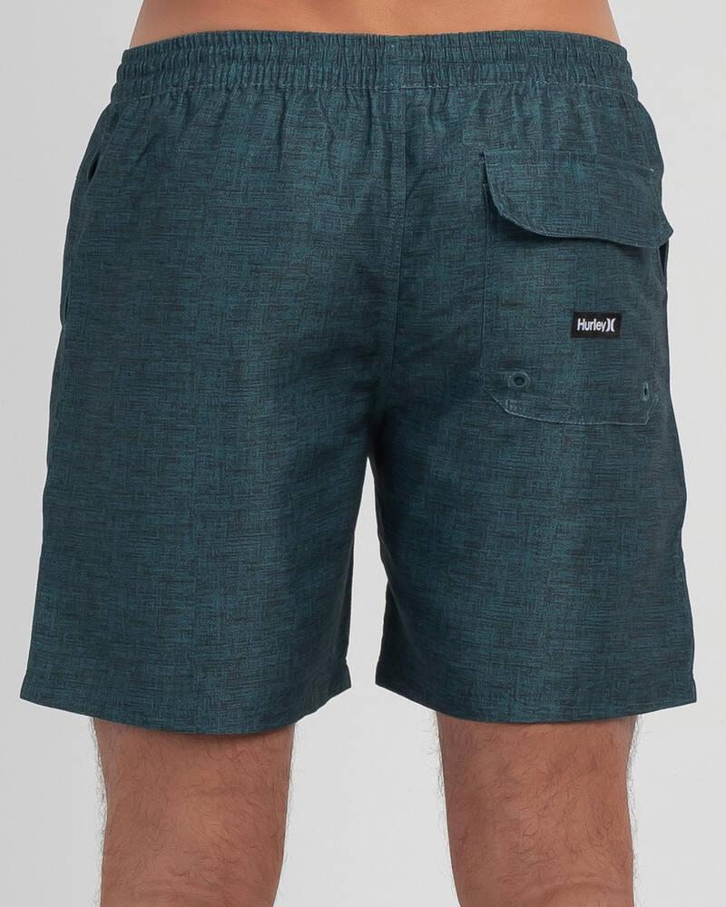 Hurley Fastlane 3D Heather Volley Board Shorts for Mens