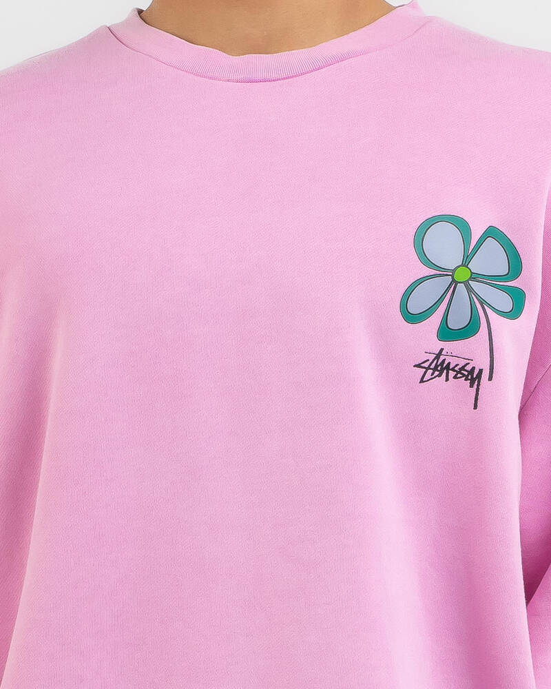 Stussy Flower 50/50 Sweatshirt for Mens