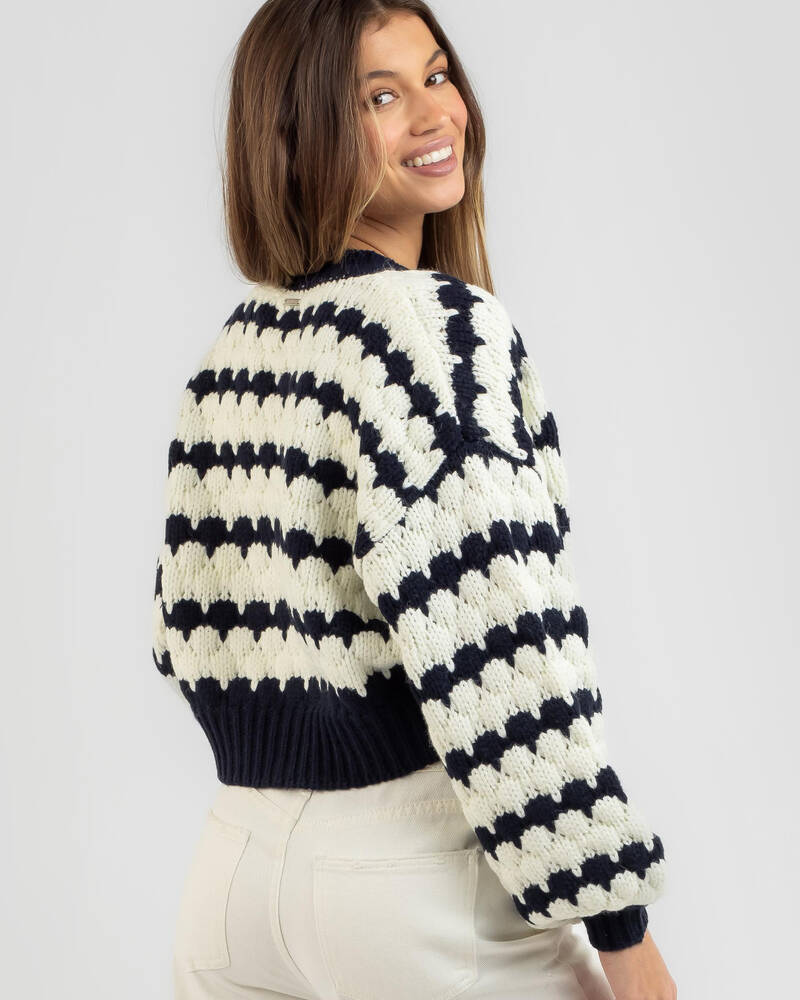 Mooloola Top Of The Class Stripe Knit Cardigan for Womens