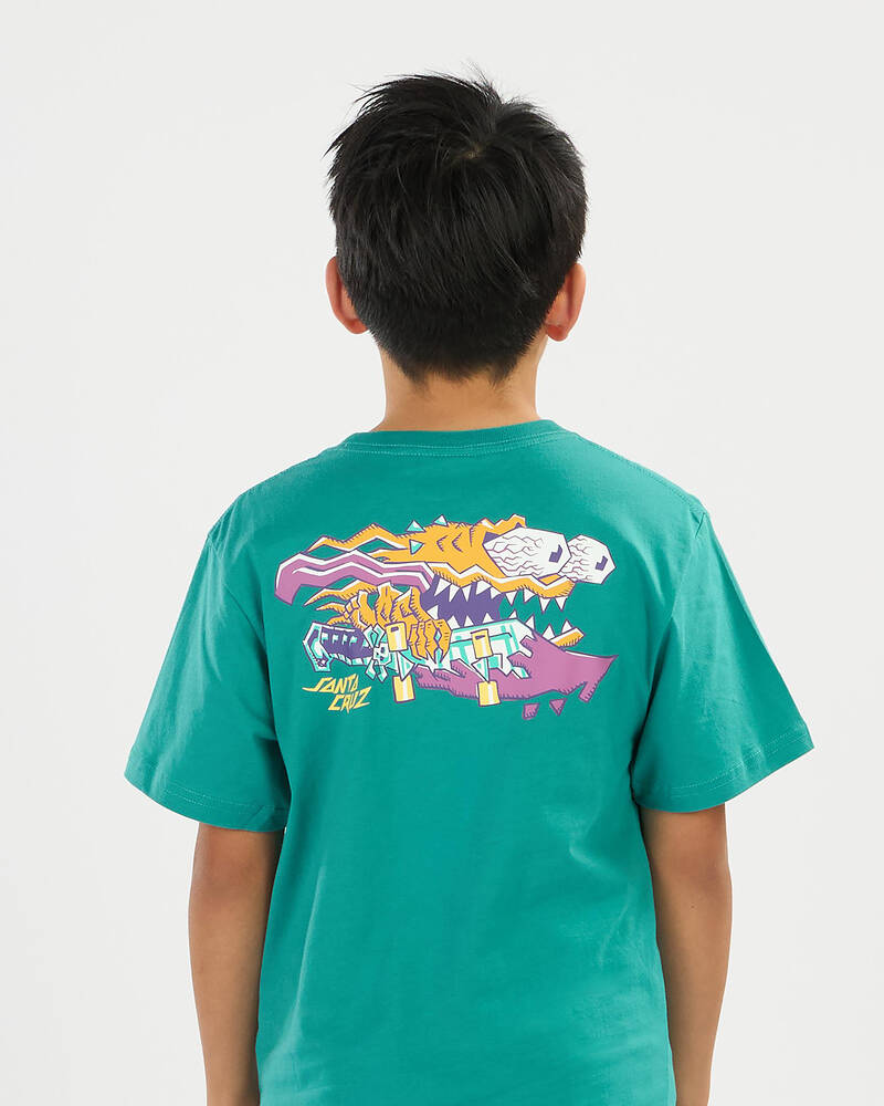 Santa Cruz Boys' Meek Scratched Slasher T-Shirt for Mens