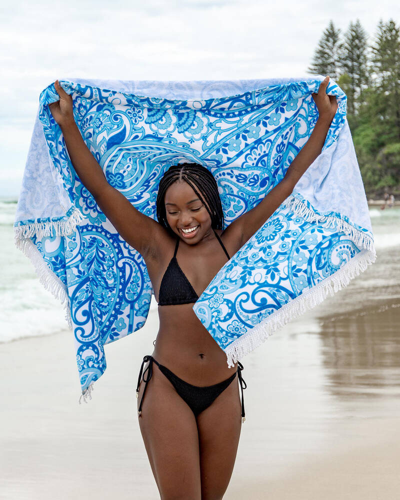 Topanga Coastal Daze Beach Towel for Womens