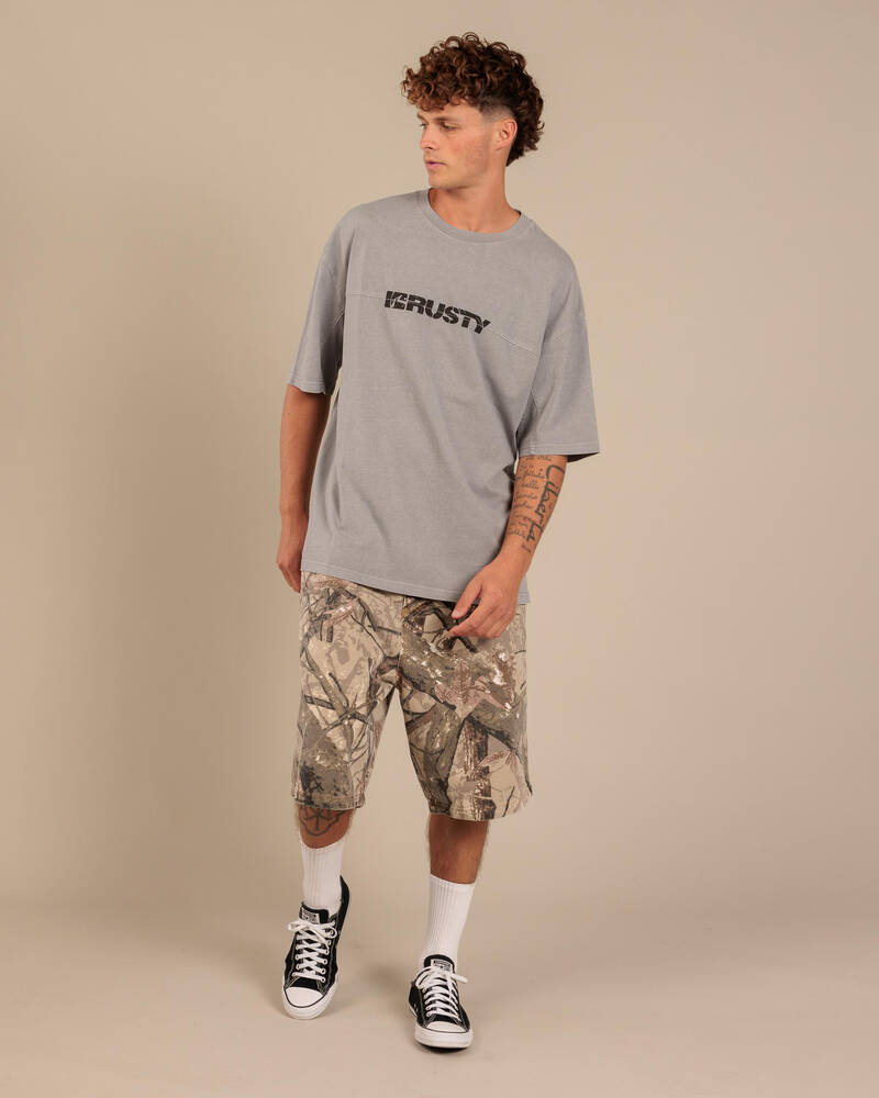 Rusty Commander Short Sleeve T-Shirt for Mens