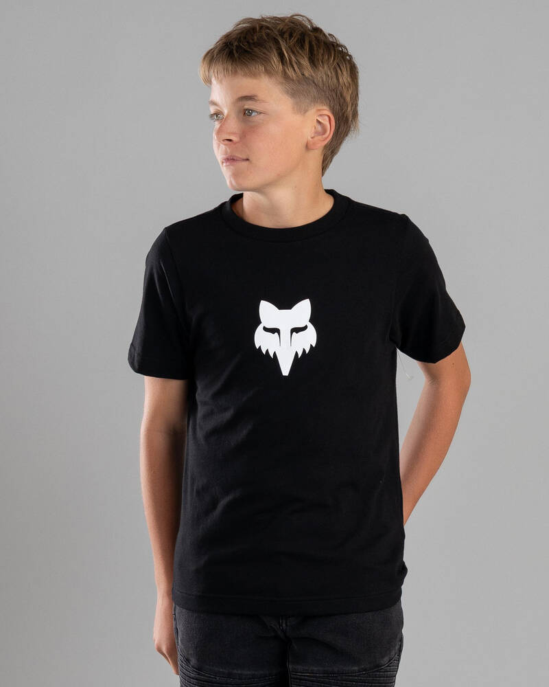 Fox Boys' Fox Head T-Shirt for Mens