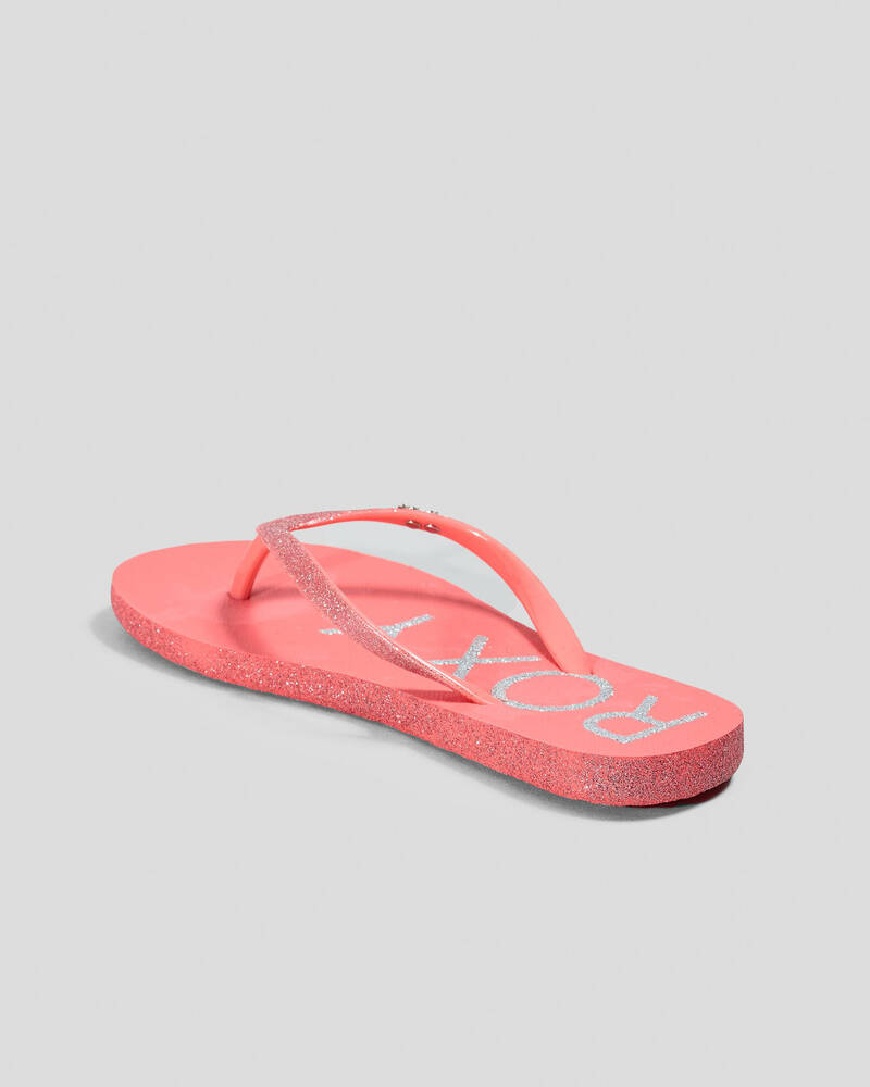 Roxy Girls' RG Viva Glitter Thongs for Womens