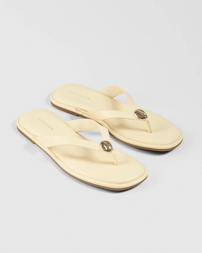 Ava And Ever Luna Thong Slide Sandals for Womens