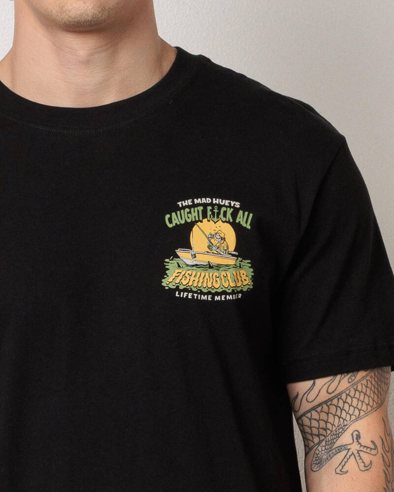 The Mad Hueys Caught Fk All Jaw T-Shirt for Mens