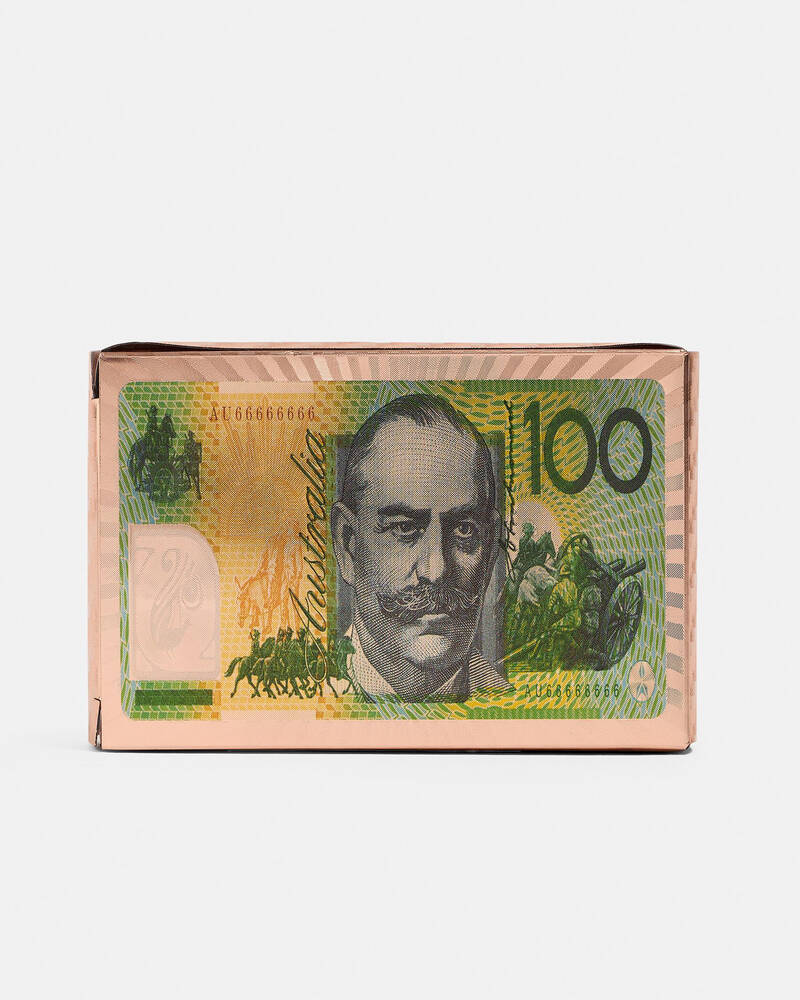 Get It Now Rose Gold Foil Aussie $100 Card Pack for Unisex